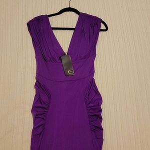 Formal Dress JUST CAVALLI size 44 Purple